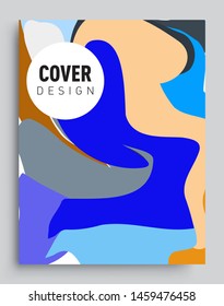 Covers template with abstract and modern design, Colorful geometric shapes. elegant design for cover and abstract background