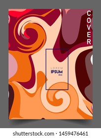 Covers template with abstract and modern design, Colorful geometric shapes. elegant design for cover and abstract background