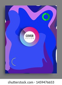 Covers template with abstract and modern design, Colorful geometric shapes. elegant design for cover and abstract background