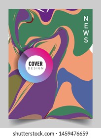 Covers template with abstract and modern design, Colorful geometric shapes. elegant design for cover and abstract background