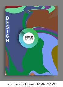 Covers template with abstract and modern design, Colorful geometric shapes. elegant design for cover and abstract background