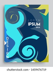 Covers template with abstract and modern design, Colorful geometric shapes. elegant design for cover and abstract background