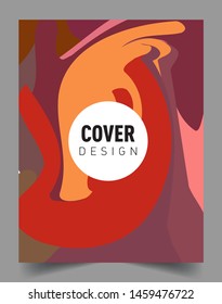 Covers template with abstract and modern design, Colorful geometric shapes. elegant design for cover and abstract background
