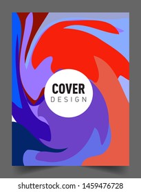 Covers template with abstract and modern design, Colorful geometric shapes. elegant design for cover and abstract background