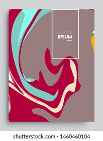 Covers template with abstract and modern design, Colorful geometric shapes. elegant design for cover and abstract background