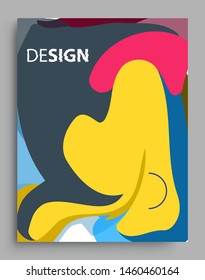 Covers template with abstract and modern design, Colorful geometric shapes. elegant design for cover and abstract background