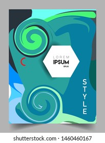 Covers template with abstract and modern design, Colorful geometric shapes. elegant design for cover and abstract background