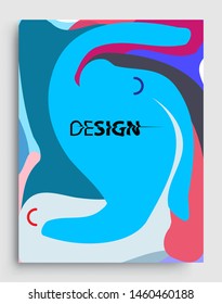 Covers template with abstract and modern design, Colorful geometric shapes. elegant design for cover and abstract background