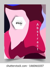 Covers template with abstract and modern design, Colorful geometric shapes. elegant design for cover and abstract background