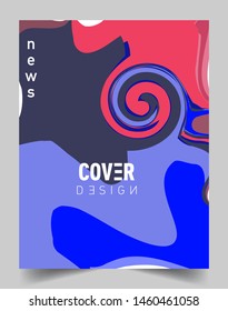 Covers template with abstract and modern design, Colorful geometric shapes. elegant design for cover and abstract background