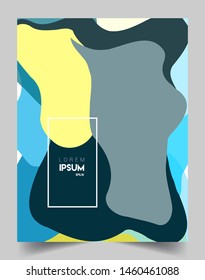 Covers template with abstract and modern design, Colorful geometric shapes. elegant design for cover and abstract background
