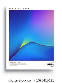 Covers template with liquid color, liquid colorful shapes. elegant design for cover and abstract background