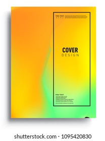 Covers template with liquid color, liquid colorful shapes. elegant design for cover and abstract background