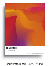 Covers template with liquid color, liquid colorful shapes. elegant design for cover and abstract background