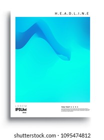 Covers template with liquid color, liquid colorful shapes. elegant design for cover and abstract background