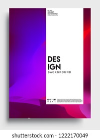 Covers template with liquid color, liquid colorful shapes. elegant design for cover and abstract background