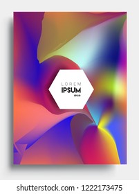 Covers template with liquid color, liquid colorful shapes. elegant design for cover and abstract background