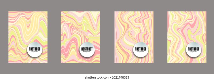 Covers templates set with bauhaus, memphis and hipster style graphic geometric elements. Applicable for placards, brochures, posters, covers and banners.
