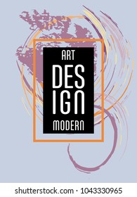 Covers templates set with bauhaus, memphis and hipster style graphic geometric elements. Applicable for placards, brochures, posters, covers and banners.