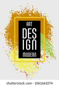 Covers templates set with bauhaus, memphis and hipster style graphic geometric elements. Applicable for placards, brochures, posters, covers and banners.