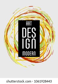 Covers templates set with bauhaus, memphis and hipster style graphic geometric elements. Applicable for placards, brochures, posters, covers and banners.