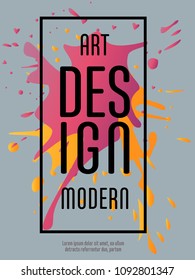 Covers templates set with bauhaus, memphis and hipster style. Applicable for placards, brochures, posters, covers and banners.