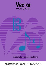 Covers templates set with bauhaus, memphis and hipster style graphic geometric elements. Applicable for placards, brochures, posters, covers and banners.