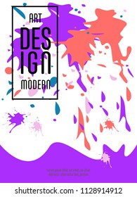 Covers templates set with bauhaus, memphis and hipster style graphic geometric elements. Applicable for placards, brochures, posters, covers and banners.