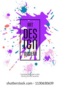 Covers templates set with bauhaus, memphis and hipster style graphic geometric elements. Applicable for placards, brochures, posters, covers and banners.