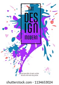 Covers templates set with bauhaus, memphis and hipster style graphic geometric elements. Applicable for placards, brochures, posters, covers and banners.