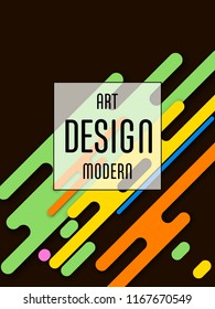 Covers templates set with bauhaus, memphis and hipster style graphic geometric elements. Applicable for placards, brochures, posters, covers and banners.