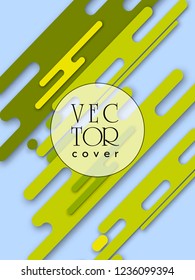 Covers templates set with bauhaus, memphis and hipster style graphic geometric elements. Applicable for placards, brochures, posters, covers and banners.