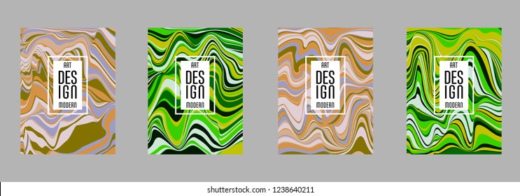 Covers templates set with bauhaus, memphis and hipster style graphic geometric elements. Applicable for placards, brochures, posters, covers and banners.