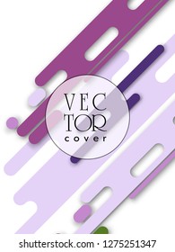 Covers templates set with bauhaus, memphis and hipster style graphic geometric elements. Applicable for placards, brochures, posters, covers and banners.