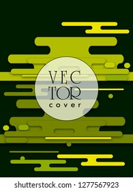 Covers templates set with bauhaus, memphis and hipster style graphic geometric elements. Applicable for placards, brochures, posters, covers and banners.