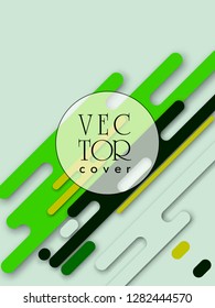 Covers templates set with bauhaus, memphis and hipster style graphic geometric elements. Applicable for placards, brochures, posters, covers and banners.