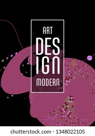 Covers templates set with bauhaus, memphis and hipster style graphic geometric elements. Applicable for placards, brochures, posters, covers and banners.