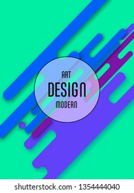 Covers templates set with bauhaus, memphis and hipster style graphic geometric elements. Applicable for placards, brochures, posters, covers and banners.