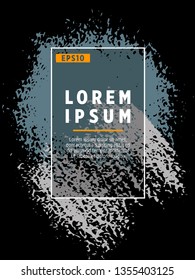 Covers templates set with bauhaus, memphis and hipster style graphic geometric elements. Applicable for placards, brochures, posters, covers and banners.