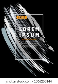 Covers templates set with bauhaus, memphis and hipster style graphic geometric elements. Applicable for placards, brochures, posters, covers and banners.