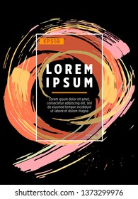 Covers templates set with bauhaus, memphis and hipster style graphic geometric elements. Applicable for placards, brochures, posters, covers and banners.