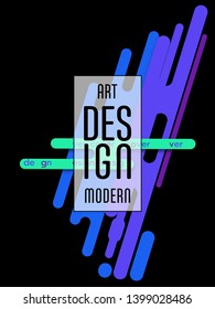 Covers templates set with bauhaus, memphis and hipster style graphic geometric elements. Applicable for placards, brochures, posters, covers and banners.