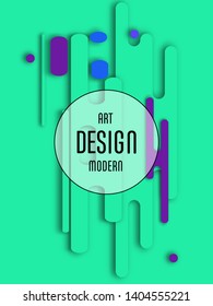Covers templates set with bauhaus, memphis and hipster style graphic geometric elements. Applicable for placards, brochures, posters, covers and banners.