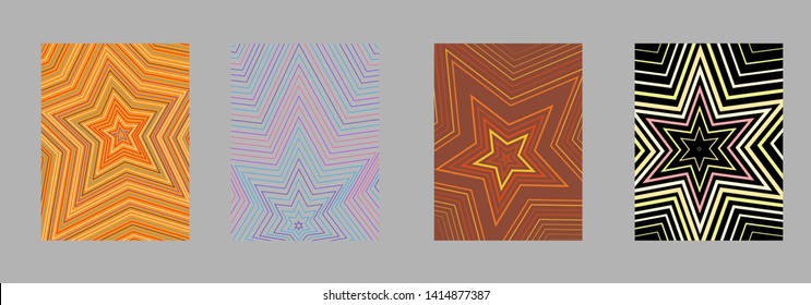 Covers templates set with bauhaus, memphis and hipster style graphic geometric elements. Applicable for placards, brochures, posters, covers and banners.
