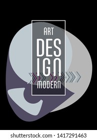 Covers templates set with bauhaus, memphis and hipster style graphic geometric elements. Applicable for placards, brochures, posters, covers and banners.