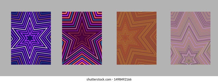 Covers templates set with bauhaus, memphis and hipster style graphic geometric elements. Applicable for placards, brochures, posters, covers and banners.
