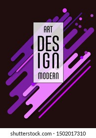 Covers templates set with bauhaus, memphis and hipster style graphic geometric elements. Applicable for placards, brochures, posters, covers and banners.
