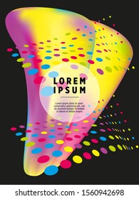 Covers templates set with bauhaus, memphis and hipster style graphic geometric elements. Applicable for placards, brochures, posters, covers and banners.