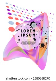 Covers templates set with bauhaus, memphis and hipster style graphic geometric elements. Applicable for placards, brochures, posters, covers and banners.