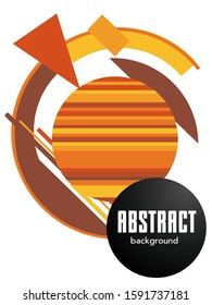 Covers templates set with bauhaus, memphis and hipster style graphic geometric elements. Applicable for placards, brochures, posters, covers and banners.